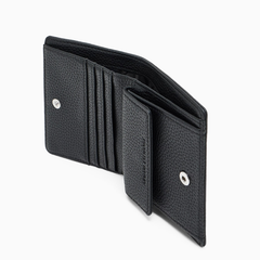Armani Exchange Men's Textured Snap Wallet – Black ARMANI EXCHANGE
