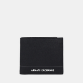 Armani Exchange Men's Black Leather Wallet ARMANI EXCHANGE