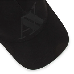 Armani Exchange Men's Black Stretch Baseball Cap ARMANI EXCHANGE