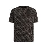 Armani Exchange Men's Logo Pattern Cotton T-Shirt – Black ARMANI EXCHANGE