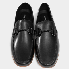 Kenneth Cole Barret Bit Leather Driver Loafers – Black Kenneth Cole
