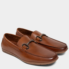Kenneth Cole Barret Bit Leather Driver Loafers – Tan Kenneth Cole