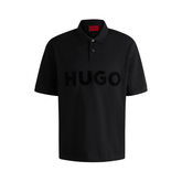 HUGO Doniee Polo in Black Hugo Boss