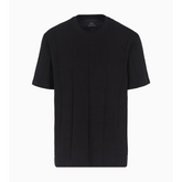 Armani Exchange REGULAR FIT ASV RIBBED COTTON T-SHIRT ARMANI EXCHANGE