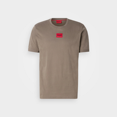 HUGO Diragolino 212 Cotton T-Shirt | Medium gray Hugo Boss