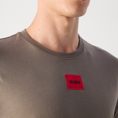 HUGO Diragolino 212 Cotton T-Shirt | Medium gray Hugo Boss