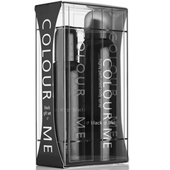 COLOUR ME Black - Fragrance for Men - Gift Set, by Milton-Lloyd