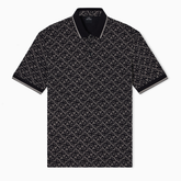 Armani Exchange Polo Shirt - BLACK AX LOGO ARMANI EXCHANGE