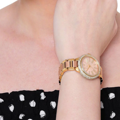 Michael Kors Taryn MK6564 Women?s Watch ? Rose Gold Dial & Two-Tone Steel Strap