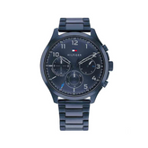 Tommy Hilfiger Men’s Quartz Stainless Steel Blue Dial 45mm Watch 1791853