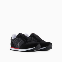 Armani Exchange Men’s Sneakers ECO-SUEDE Full Black