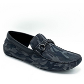 Kenneth Cole Men Shoes-LOAFER THEME BIT DRIVER BLACK CAMO