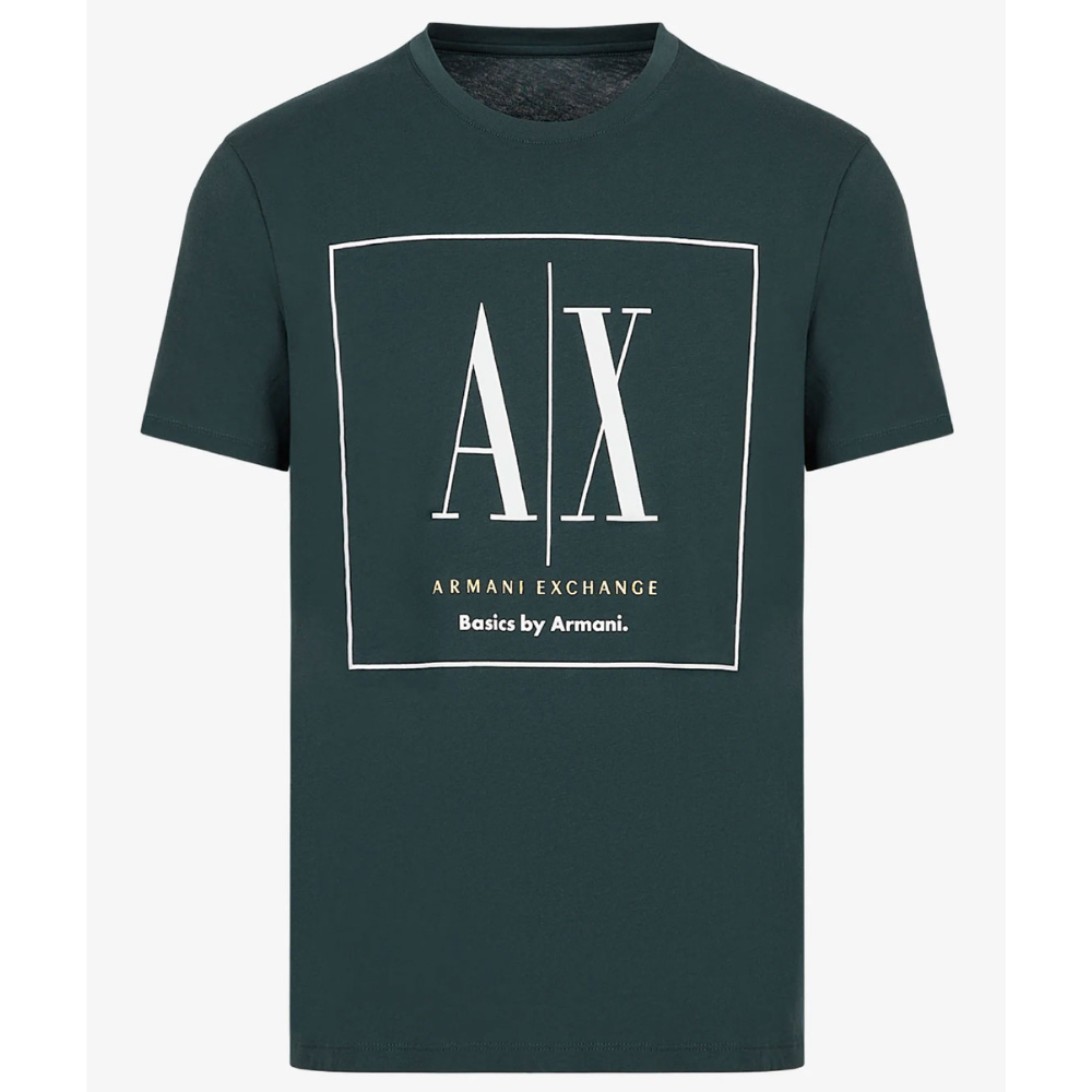 ARMANI EXCHANGE T Shirt Grun Regular Fit