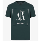 ARMANI EXCHANGE T-Shirt Grün Regular Fit