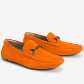 Kenneth Cole Men Shoes-THEME BIT DRIVER ORANGE