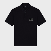 Armani Exchange Polo Shirt - BLACK SHADE GOLD XM001885 AF130260
