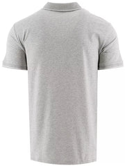 AX HEATHER GREY STRETCH COTTON POLO SHIRT