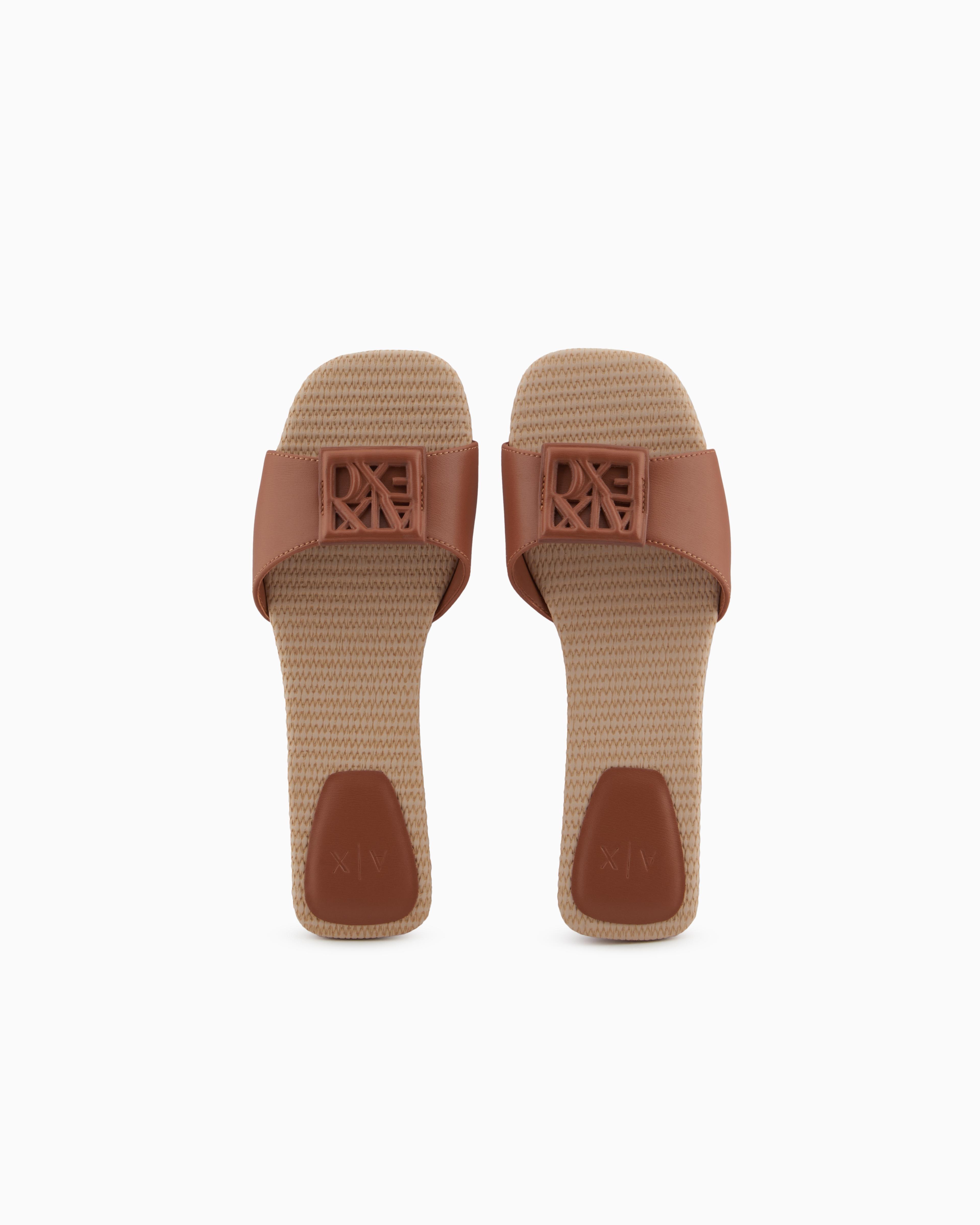 Armani Exchange Slippers with band and logo ARMANI EXCHANGE
