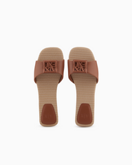 Armani Exchange Slippers with band and logo