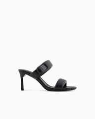 Armani Exchange Heeled sandals with two straps ARMANI EXCHANGE