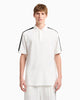 Armani Exchange Regular fit piquet polo with shoulder bands ARMANI EXCHANGE