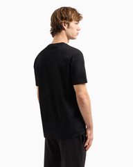 Armani Exchange Regular fit T-shirt with blurred logo effect ARMANI EXCHANGE