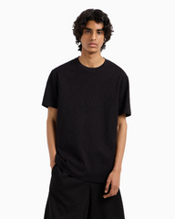 Armani Exchange Mercerized cotton basic t-shirt