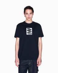 Armani Exchange Regular fit T-shirt with abstract logo ARMANI EXCHANGE