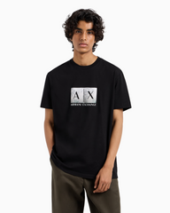 Armani Exchange Regular fit T-shirt with maxi logo ARMANI EXCHANGE