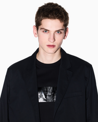 Armani Exchange Regular fit t-shirt with vinyl logo print ARMANI EXCHANGE