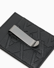 Armani Exchange ASV Card Holder with Money Clip ARMANI EXCHANGE
