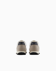 Armani Exchange Sneakers in eco-suede, mesh and nylon Taupe/Off-White ARMANI EXCHANGE