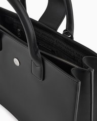 Armani Exchange ASV Trapeze Handbag Black