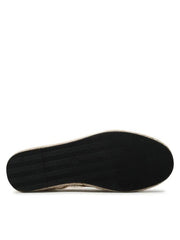 Armani Exchange Women’s Espadrilles – Beige Canvas Slip-On Shoes