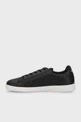 Armani Exchange Men?s Sneakers Low Top Basic Black
