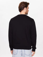 Armani Exchange Sweatshirt 8NZMPQ ZJ1ZZ 1200 Black Regular Fit