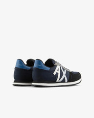 Armani Exchange Men?s Sneakers ECO-SUEDE Black???