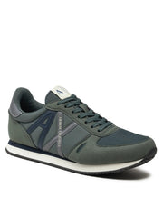 Armani Exchange Men’s Sneakers ECO-SUEDE B.Green+Night+Q.SH ARMANI EXCHANGE