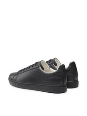 Armani Exchange Men’s Sneakers Classic Black Leather