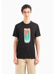 Armani Exchange Regular Fit T-shirt Black