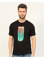 Armani Exchange Regular Fit T-shirt Black
