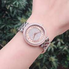 Michael Kors Women's Mini Darci Silver-Tone Watch MK3446