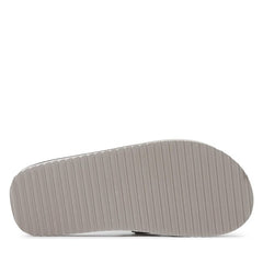 Armani Exchange Men’s Slides Fog Grey Textured Comfort