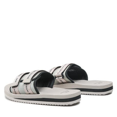 Armani Exchange Men’s Slides Fog Grey Textured Comfort