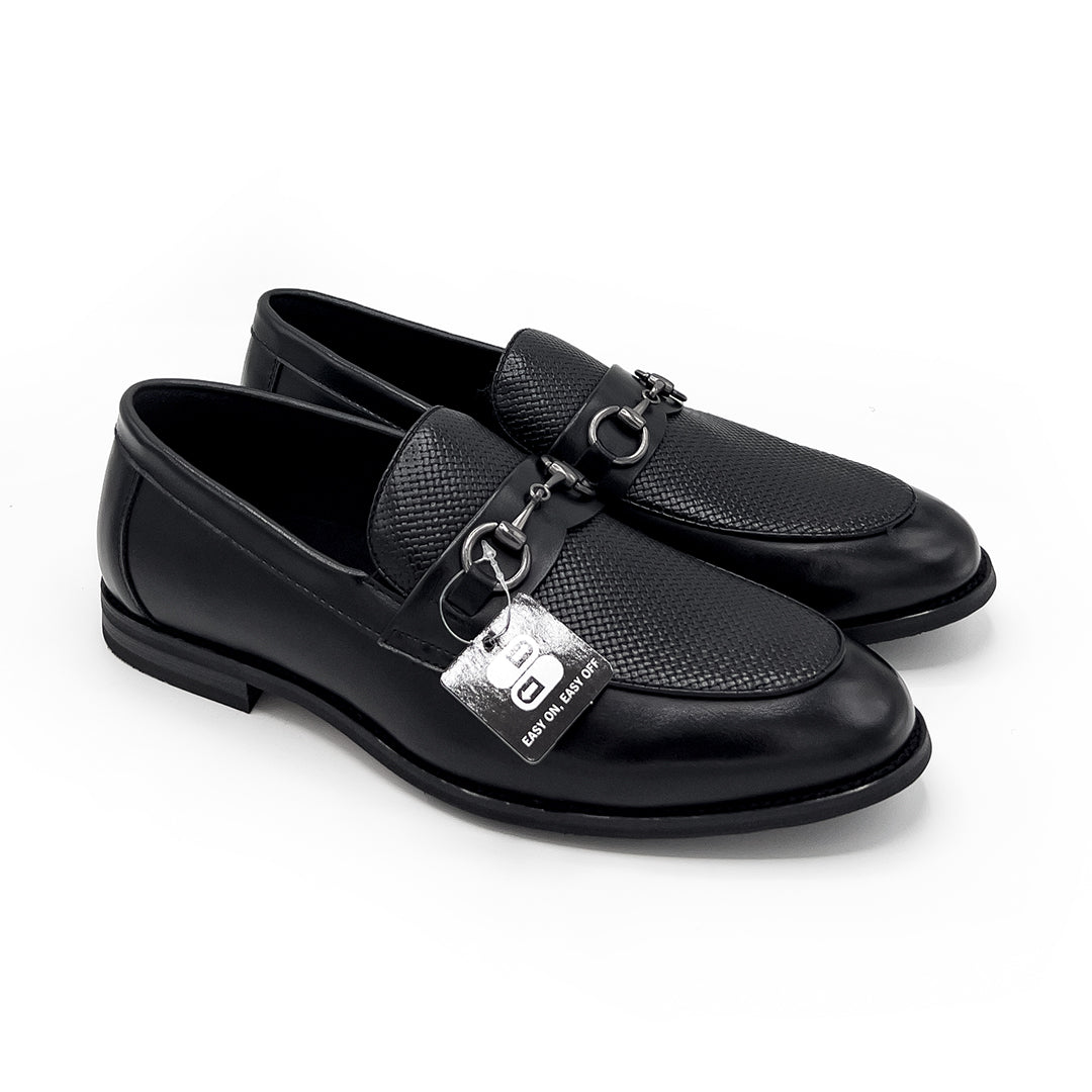 Kenneth Cole Reaction-Meadow Buckle Slip On Men Shoes Black Kenneth Cole Reaction