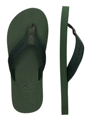 A|X ARMANI EXCHANGE Men's Logo Flip Flop