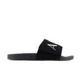 Slider slippers with logo Black/Op-White