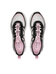 Armani Exchange Women’s Sneakers – All Black Sleek Street Sneakers ARMANI EXCHANGE