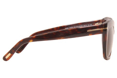 Tom Ford Sunglasses Women's Alistair Shiny Red Havana/Brown Polarized Tom ford