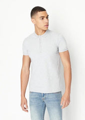 Stretch jersey slim fit polo shirt